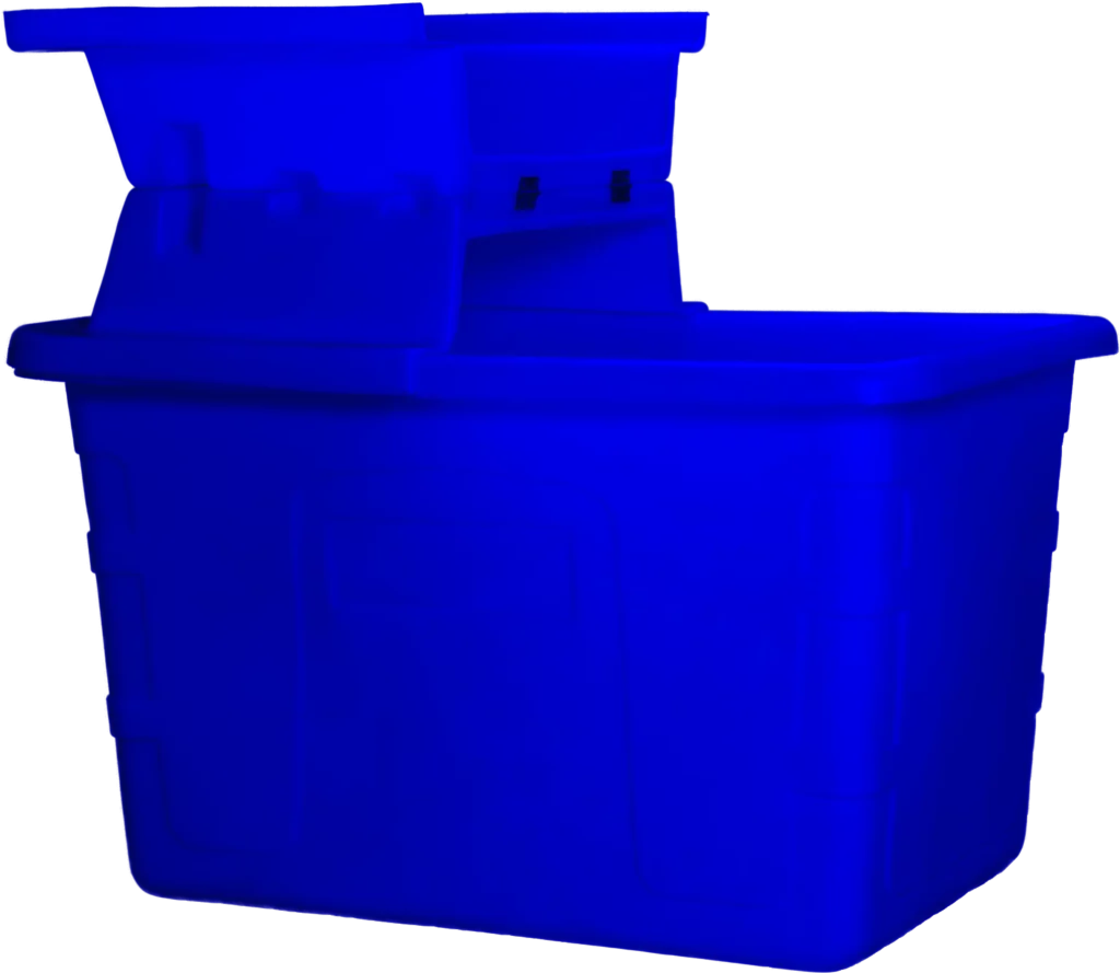 Cuba plástica de polietileno 430L - Rotomoldagem​