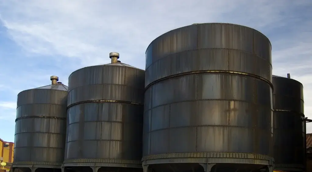 tanque de armazenamento