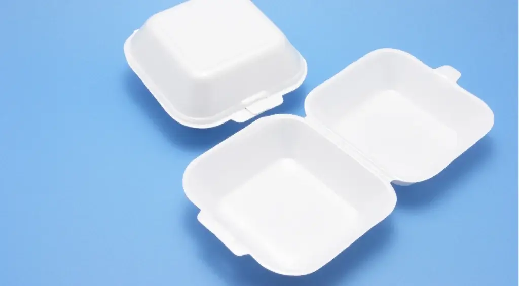 embalagem de poliestireno