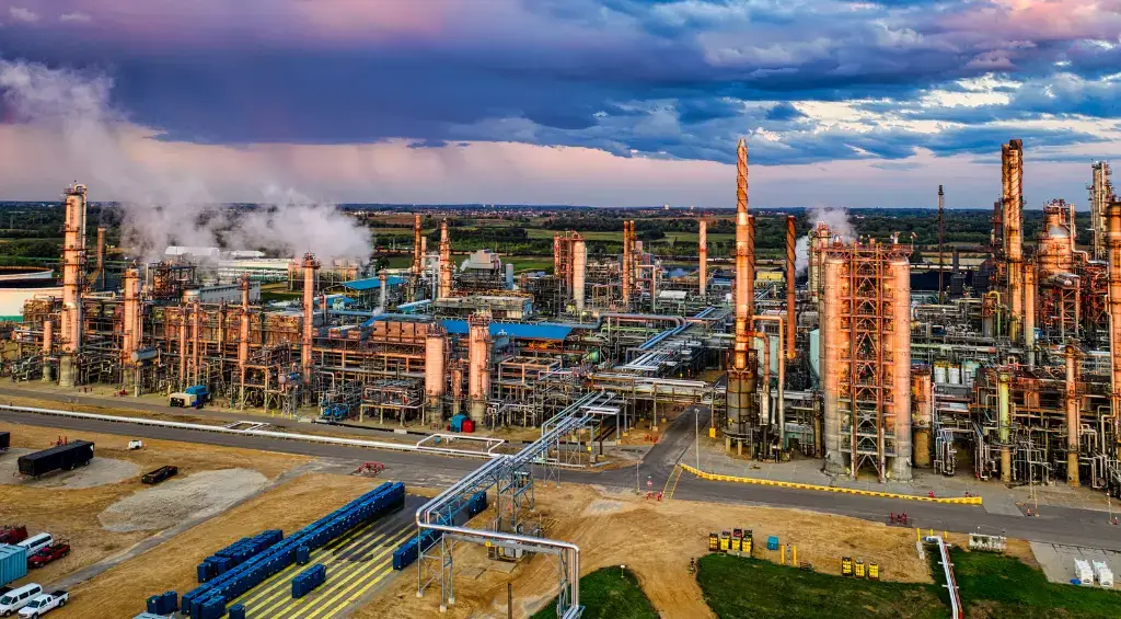 vazamento de produtos químicos